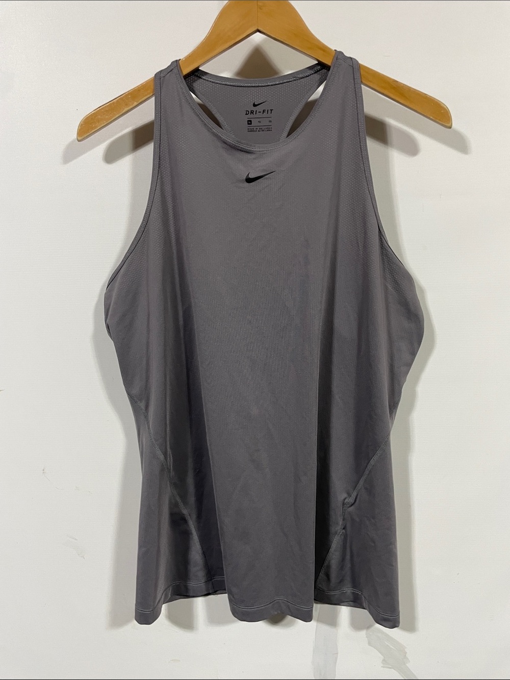 Nike Gray Dri-FIT Performance Tank Top